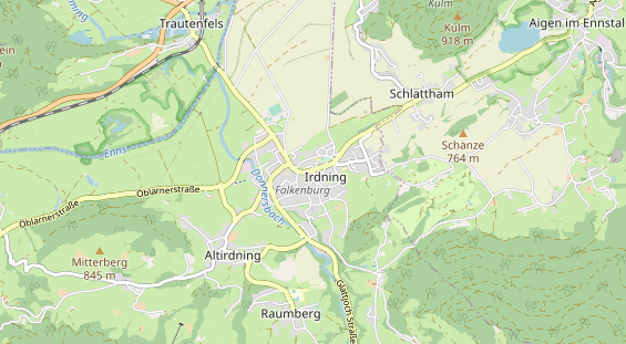 Ausflugsziel auf Karte