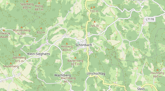 Ausflugsziel auf Karte