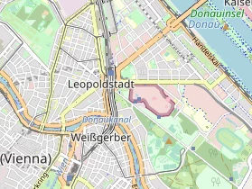 Destination on map