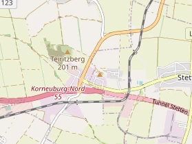 Destination on map