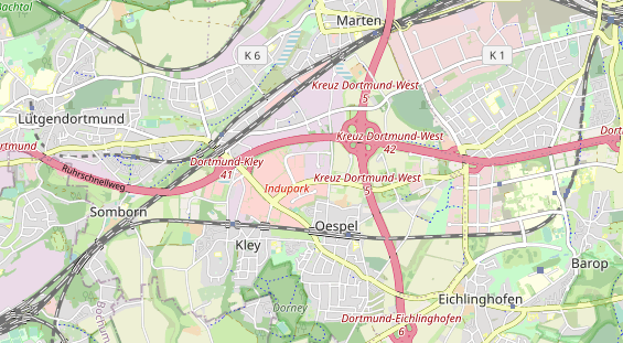 Ausflugsziel auf Karte