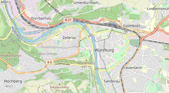 Ausflugsziel auf Karte