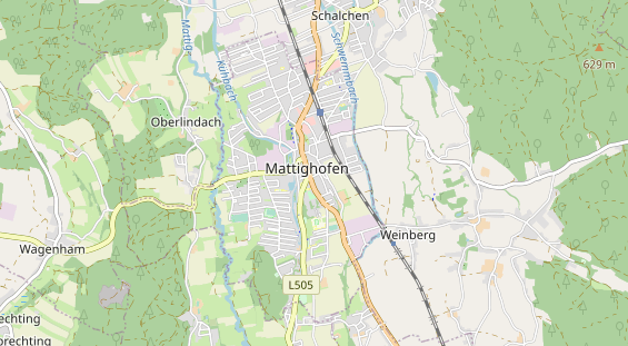 Destination d'excursion sur la carte