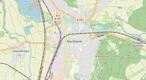 Ausflugsziel auf Karte