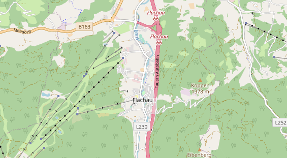 Ausflugsziel auf Karte
