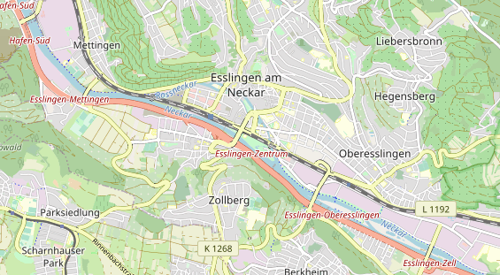 Ausflugsziel auf Karte