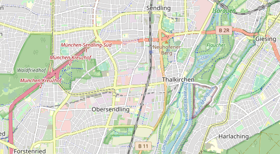 Ausflugsziel auf Karte