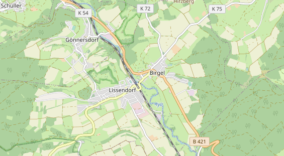 Ausflugsziel auf Karte