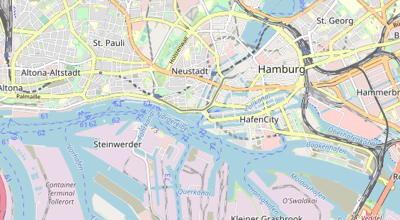 Destination on map