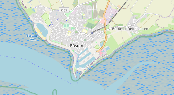 Destinazione dell'escursione sulla carta