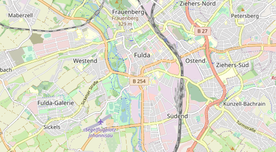 Destination on map