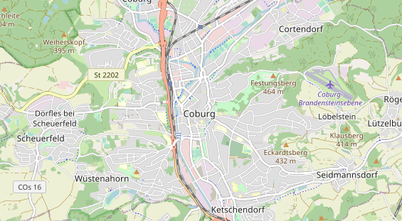 Destination on map