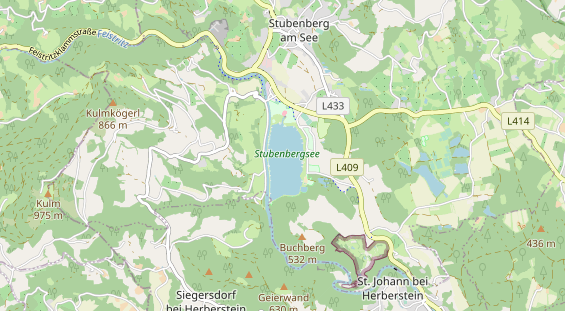 Ausflugsziel auf Karte