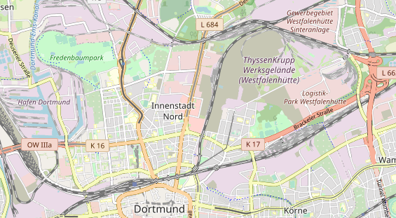 Destination d'excursion sur la carte