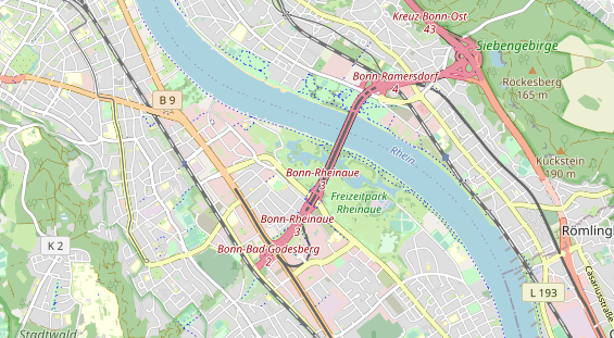 Ausflugsziel auf Karte
