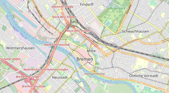 Ausflugsziel auf Karte