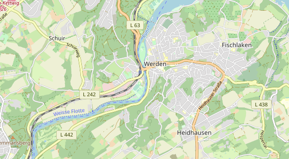 Ausflugsziel auf Karte