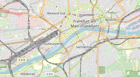 Destination on map