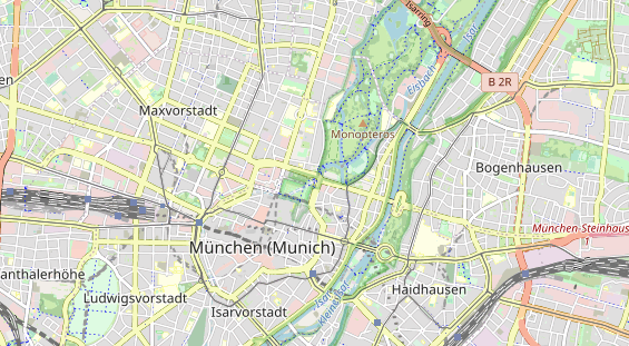 Destination on map