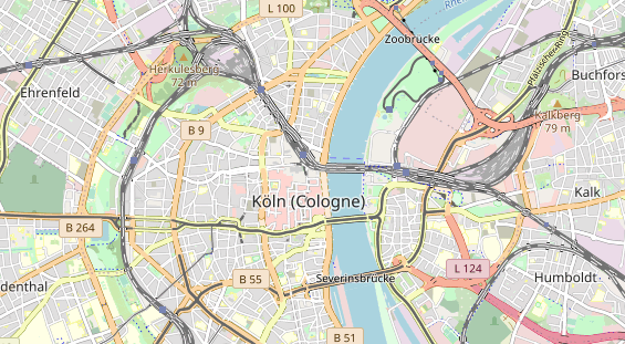 Destination on map