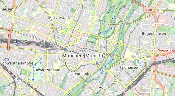 Destination on map