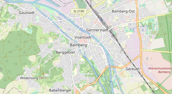 Destination on map