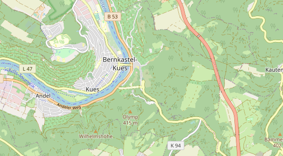 Ausflugsziel auf Karte