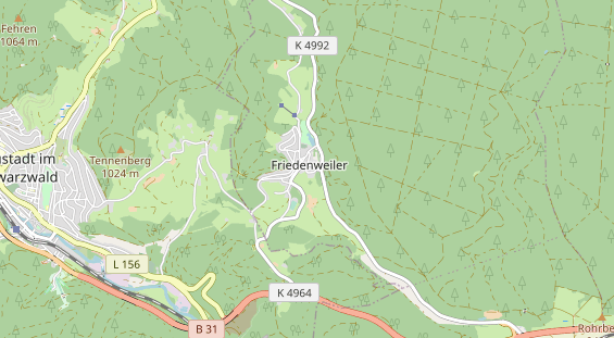 Ausflugsziel auf Karte