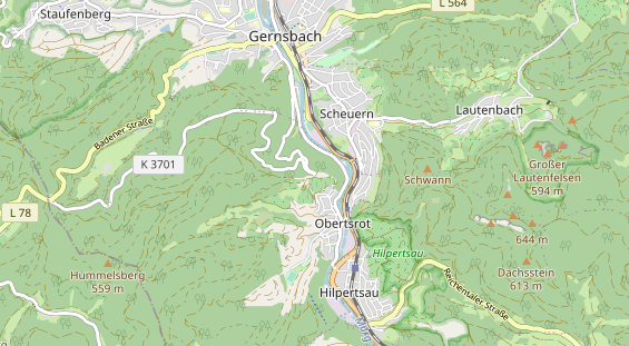 Ausflugsziel auf Karte