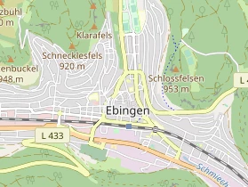 Ausflugsziel auf Karte