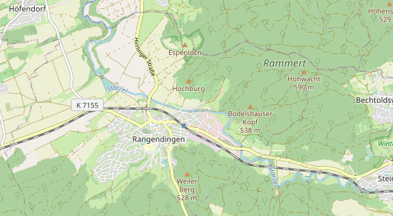 Ausflugsziel auf Karte