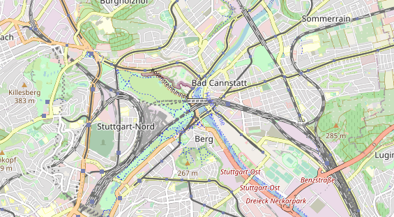 Ausflugsziel auf Karte
