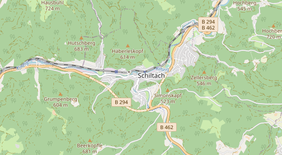 Ausflugsziel auf Karte