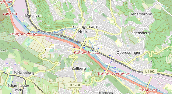 Ausflugsziel auf Karte