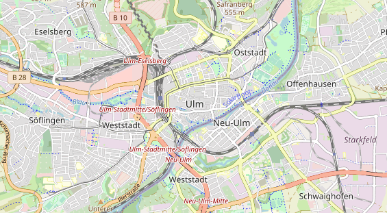 Ausflugsziel auf Karte