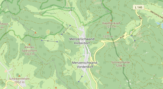 Ausflugsziel auf Karte