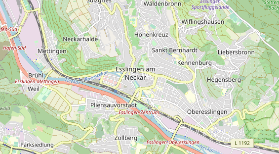 Ausflugsziel auf Karte