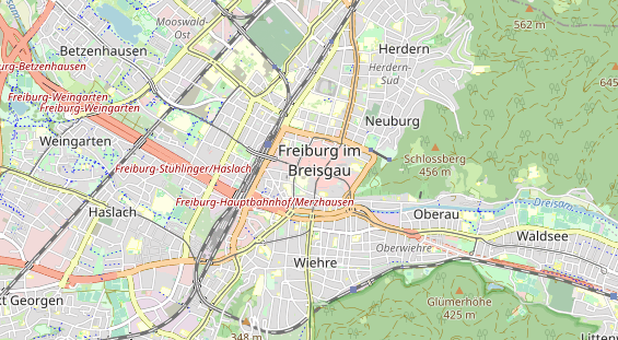 Destination d'excursion sur la carte