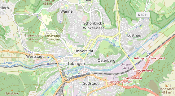 Ausflugsziel auf Karte