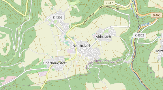 Ausflugsziel auf Karte