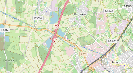 Destinazione dell'escursione sulla carta