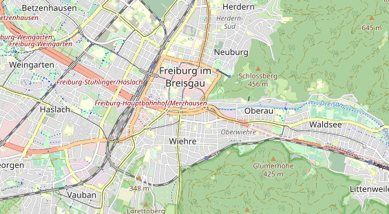 Ausflugsziel auf Karte