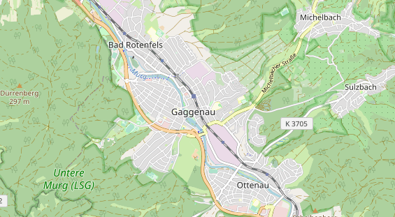 Destinazione dell'escursione sulla carta