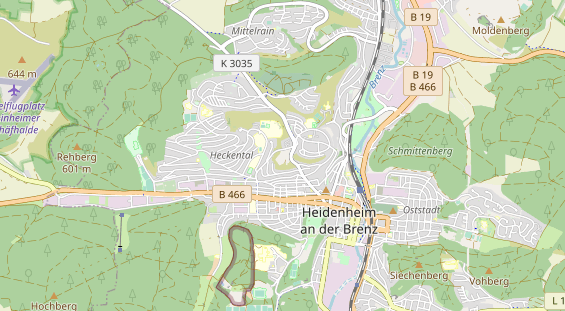 Ausflugsziel auf Karte