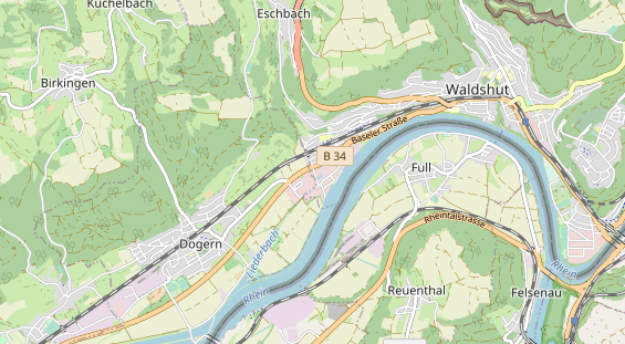 Ausflugsziel auf Karte