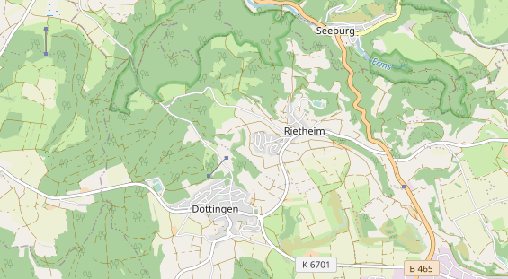 Ausflugsziel auf Karte