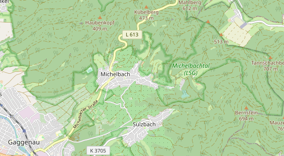 Ausflugsziel auf Karte