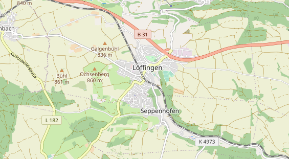 Ausflugsziel auf Karte