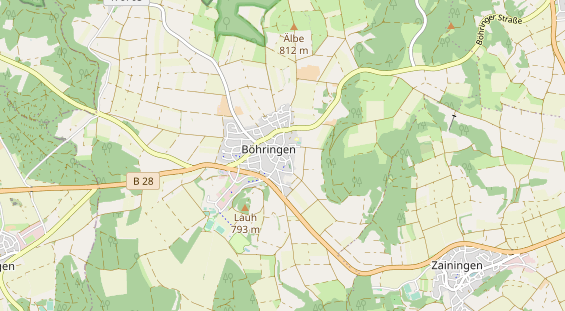 Ausflugsziel auf Karte