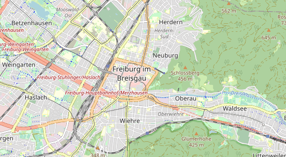 Destination d'excursion sur la carte